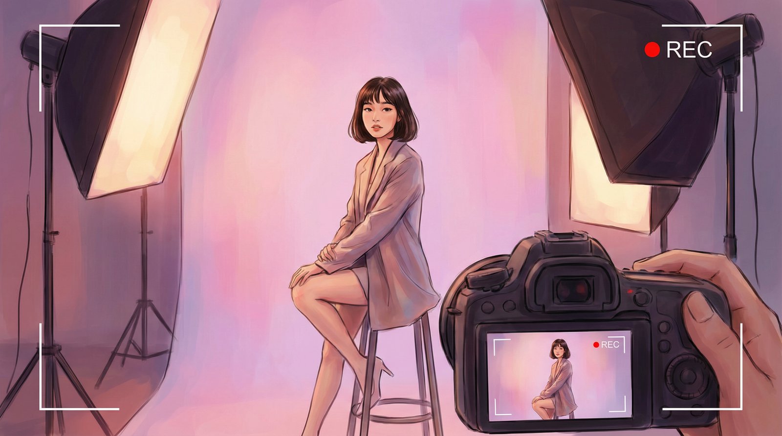 探花写真视频拍摄